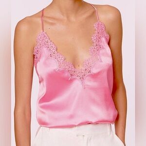 Cami NYC Rosebud Silk Camisole, Size S